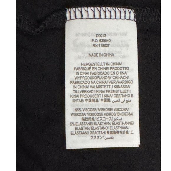 NWT Boden Evelyn Black Long Sleeve Jersey Midi Dress | Size 6 - Picture 6 of 8